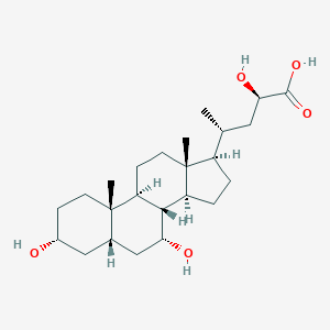 molecular formula C24H40O5 B020179 Phocaecholic acid CAS No. 105369-89-9