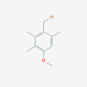 molecular formula C11H15BrO B020191 4-Methoxy-2,3,6-trimethylbenzyl bromide CAS No. 69877-88-9