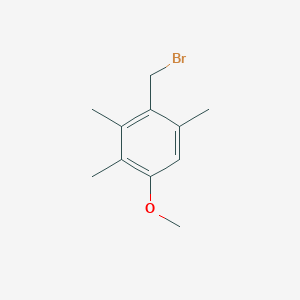 molecular formula C11H15BrO B020191 2-(Bromomethyl)-5-methoxy-1,3,4-trimethylbenzene CAS No. 69877-88-9