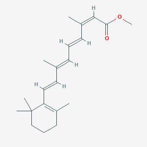 molecular formula C₂₁H₃₀O₂ B020211 13-cis Retinoic Acid Methyl Ester CAS No. 16760-45-5