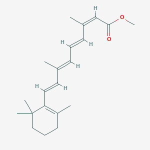 molecular formula C₂₁H₃₀O₂ B020211 13-顺式维甲酸甲酯 CAS No. 16760-45-5