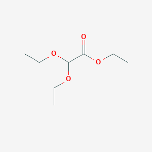 molecular formula C8H16O4 B020216 Ethyl diethoxyacetate CAS No. 6065-82-3