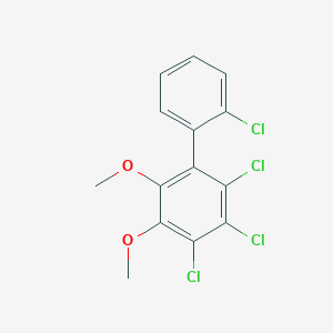 molecular formula C14H10Cl4O2 B020267 Tetrachlorodimethoxy-1,1'-biphenyl CAS No. 107843-95-8
