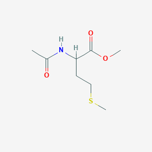 molecular formula C8H15NO3S B020277 Methyl 2-acetamido-4-methylsulfanylbutanoate CAS No. 7451-74-3