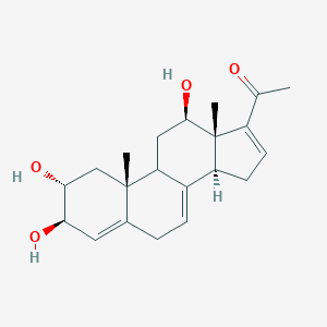 molecular formula C21H28O4 B020284 Stizophyllin CAS No. 109237-00-5