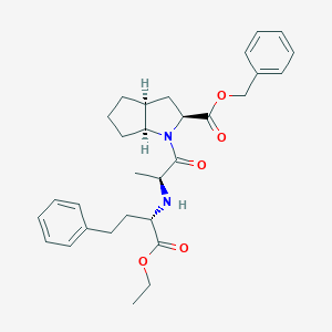 molecular formula C30H38N2O5 B020285 雷米普利苄酯 CAS No. 87269-88-3