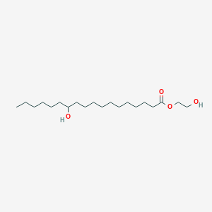 molecular formula C20H40O4 B020297 2-Hydroxyethyl 12-hydroxyoctadecanoate CAS No. 61909-81-7