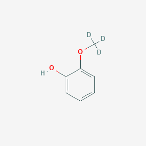 molecular formula C7H8O2 B020303 2-Methoxyphenol-d3 CAS No. 74495-69-5