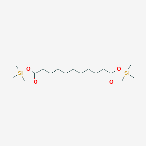 molecular formula C17H36O4Si2 B020337 Bis(trimethylsilyl) undecanedioate CAS No. 106450-25-3