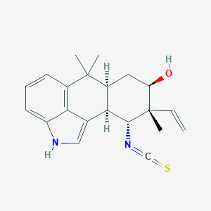 molecular formula C21H24N2OS B020338 Hapalindole O CAS No. 106865-66-1