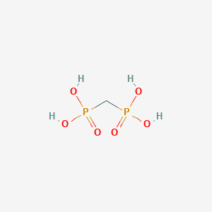 molecular formula CH6O6P2 B020370 Medronic Acid CAS No. 1984-15-2