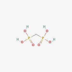 molecular formula CH6O6P2 B020370 Methylenediphosphonic acid CAS No. 1984-15-2