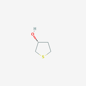 molecular formula C4H8OS B020376 (r)-Tetrahydrothiophen-3-ol CAS No. 100937-75-5