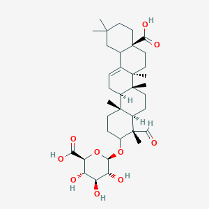 molecular formula C36H54O10 B020382 gypsogenin 3-O-glucuronide CAS No. 105762-16-1
