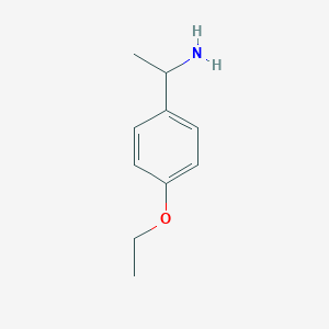 molecular formula C10H15NO B020384 1-(4-Ethoxyphenyl)ethanamine CAS No. 104294-63-5