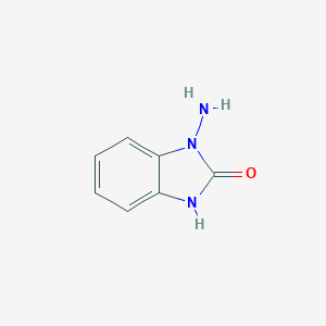 molecular formula C7H7N3O B020394 1-Amino-1H-benzo[d]imidazol-2(3H)-one CAS No. 102616-91-1