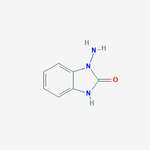 molecular formula C7H7N3O B020394 3-amino-1H-benzimidazol-2-one CAS No. 102616-91-1