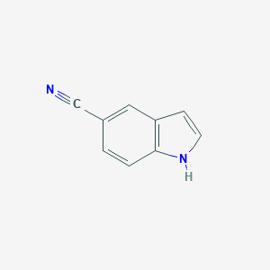 molecular formula C9H6N2 B020398 5-氰基吲哚 CAS No. 15861-24-2