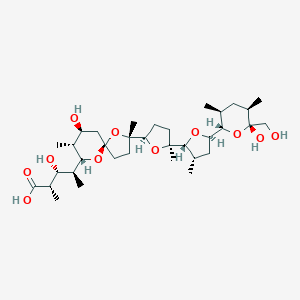 molecular formula C34H58O11 B020414 3-O-Demethylmonensin B CAS No. 109345-56-4