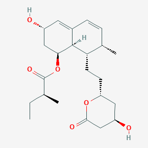 molecular formula C23H34O6 B020420 Pravastatin lactone CAS No. 85956-22-5