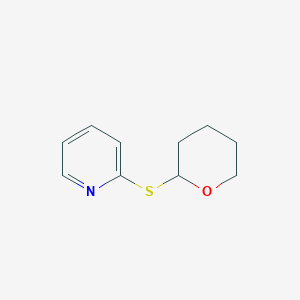 2-(Oxan-2-ylsulfanyl)pyridine