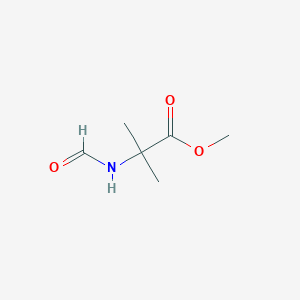 molecular formula C6H11NO3 B020437 Methyl 2-formamido-2-methylpropanoate CAS No. 109862-23-9