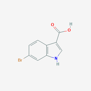 molecular formula C9H6BrNO2 B020442 6-Bromo-1H-indole-3-carboxylic acid CAS No. 101774-27-0