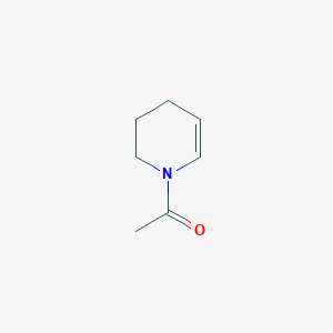 molecular formula C7H11NO B020457 Pyridine, 1-acetyl-1,2,3,4-tetrahydro- CAS No. 19615-27-1