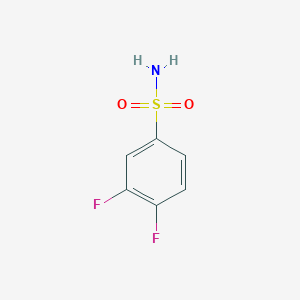 molecular formula C6H5F2NO2S B020461 3,4-Difluorobenzenesulfonamide CAS No. 108966-71-8