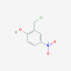 molecular formula C7H6ClNO3 B020466 2-(Chloromethyl)-4-nitrophenol CAS No. 2973-19-5