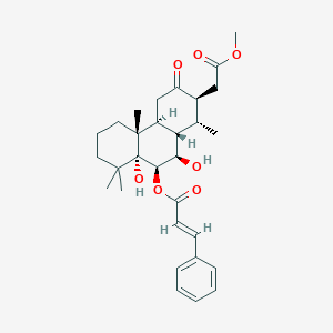 molecular formula C30H40O7 B020470 普尔赫拉尔品 CAS No. 105389-29-5