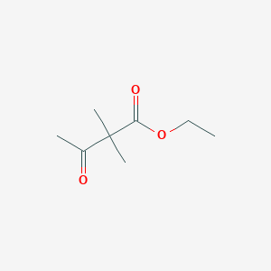molecular formula C8H14O3 B020483 Ethyl 2,2-dimethyl-3-oxobutanoate CAS No. 597-04-6
