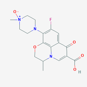 molecular formula C18H20FN3O5 B020490 Ofloxacin N-oxide CAS No. 104721-52-0