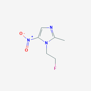 1-(2-Fluoroethyl)-2-methyl-5-nitroimidazole