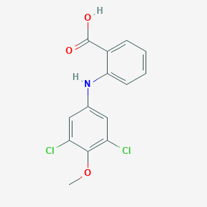2-(3,5-Dichloro-4-methoxyanilino)benzoic acid