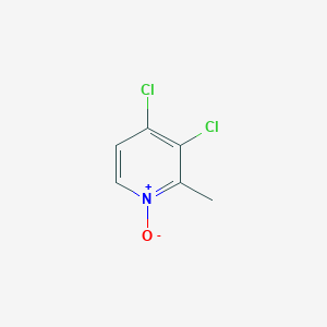 molecular formula C6H5Cl2NO B020558 2-Methyl-3,4-dichloropyridine N-oxide CAS No. 108004-98-4