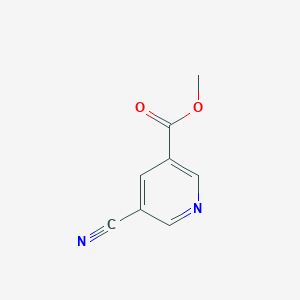 molecular formula C8H6N2O2 B020564 Methyl 5-cyanonicotinate CAS No. 106726-82-3