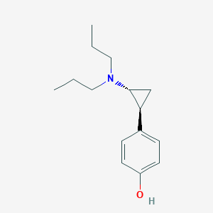 2-(4-Hydroxyphenyl)-N,N-di-n-propylcyclopropylamine