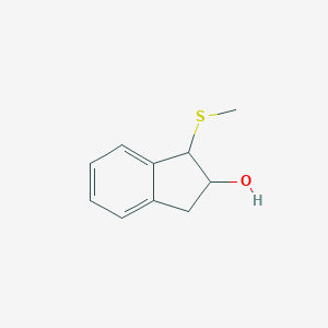 molecular formula C10H12OS B020573 2-Hydroxy-1-methylthioindane CAS No. 101020-62-6