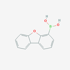 molecular formula C12H9BO3 B020578 Dibenzofuran-4-boronic acid CAS No. 100124-06-9