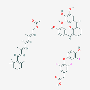 molecular formula C58H63I3O11 B020590 Plethoryl CAS No. 100216-56-6