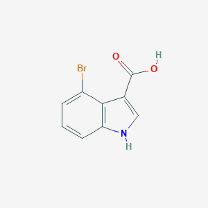 molecular formula C9H6BrNO2 B020615 4-Bromo-1H-indole-3-carboxylic acid CAS No. 110811-31-9