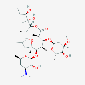 molecular formula C37H65NO12 B020616 伪红霉素A烯醇醚 CAS No. 105882-69-7