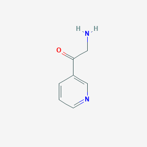 molecular formula C7H10Cl2N2O B020631 2-Amino-1-(pyridin-3-yl)ethanone dihydrochloride CAS No. 51746-82-8