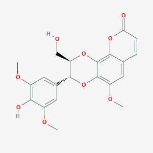 molecular formula C21H20O9 B020649 Cleomiscosin C 