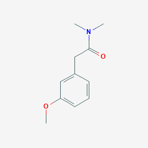molecular formula C11H15NO2 B020667 2-(3-Methoxyphenyl)-N,N-dimethylacetamide CAS No. 90526-08-2