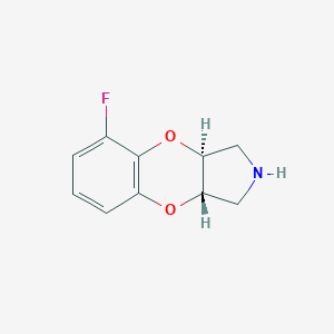 molecular formula C10H10FNO2 B020672 Fluparoxan CAS No. 105182-45-4