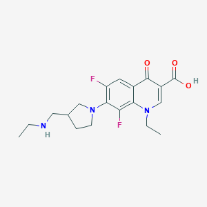 molecular formula C19H23F2N3O3 B020678 Merafloxacin CAS No. 110013-21-3