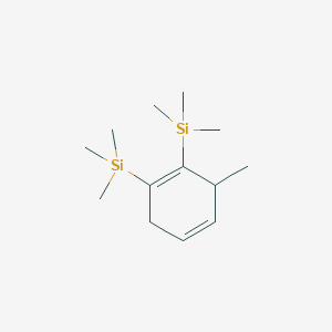 molecular formula C13H26Si2 B020693 1,2-Bis(trimethylsilyl)-3-methylcyclohexa-1,4-diene CAS No. 101300-61-2