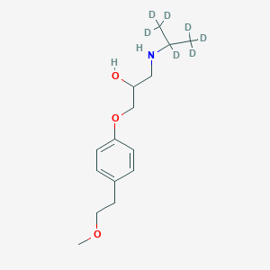 molecular formula C15H25NO3 B020707 (R)-Metoprolol-d7 CAS No. 959787-96-3